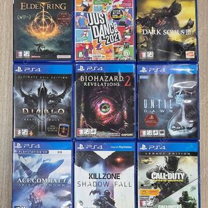 ps5 엘든링,저스트댄스2021 ps4 다크소울3 디아블로3 바하레벌레이션스2 언틸던 에이스컴뱃7 킬존 콜옵 인피니트 워페어
