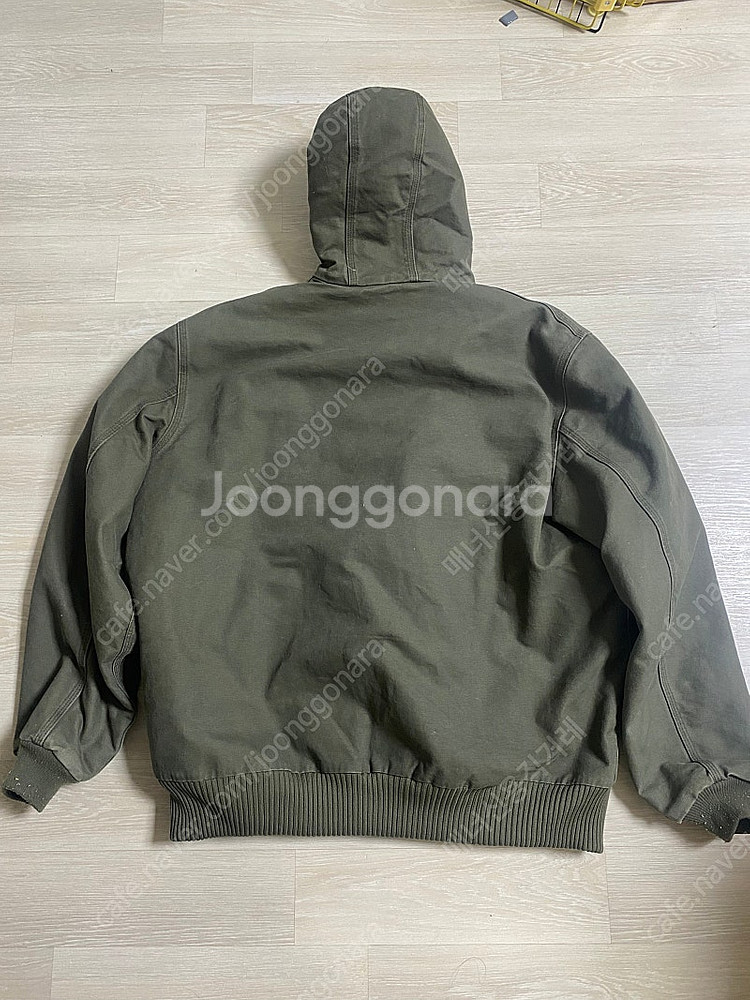 칼하트 XL 모스그린 액티브j130 자켓 팝니다--1