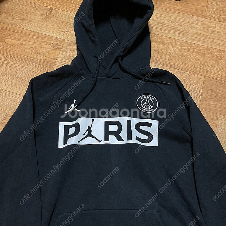 파리생제르망 PSG x 조던 콜라보 한정판 후드티 10...--1