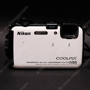 (작례) 니콘 쿨픽스COOLPIX AW100 화이트