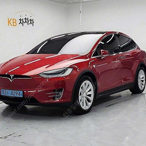 테슬라 모델 X 중고 테슬라 중고 모델 X 중고 빨간색 2020년식 61,544km 롱 레인지 수원중고차