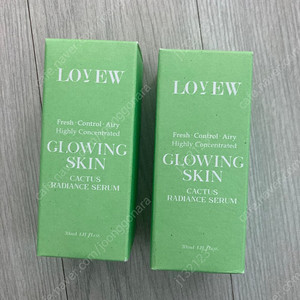 Lover 러뷰 글로잉 스킨 세럼 광채세럼 미개봉제품