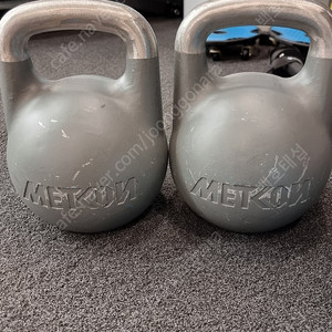 <급매>메트콘 컴페티션 케틀벨 풀세트(2년 사용) 50% 이하 가격에 판매합니다.