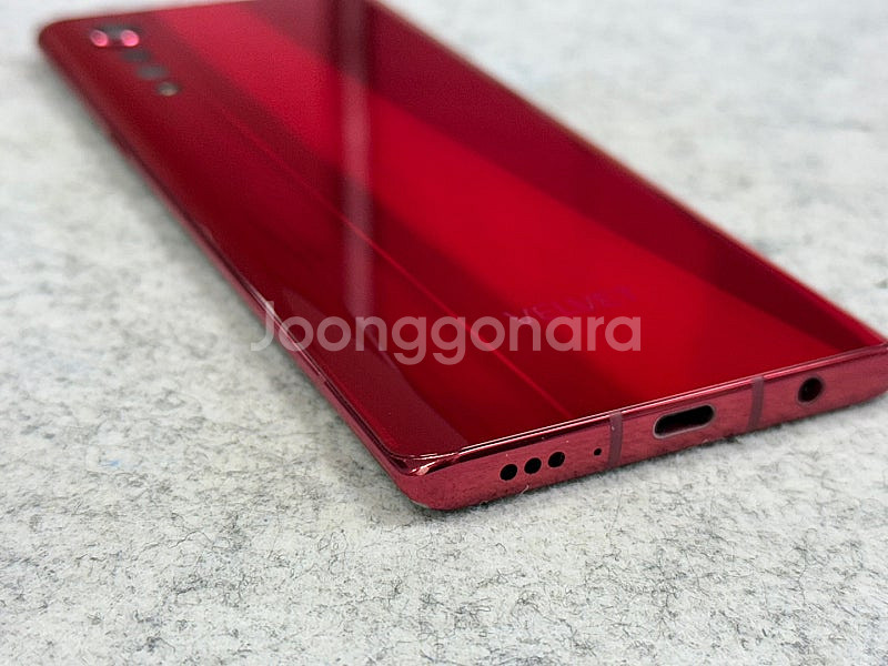 LG 벨벳 레드 128G 무잔상 무기스 미파손 상태좋은...--7