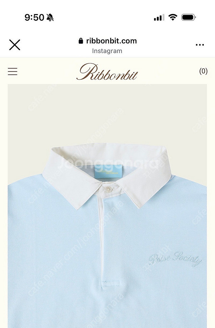 Ribbonbit 리본빗 폴로티셔츠--1