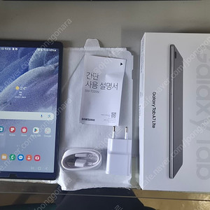 갤럭시탭A7라이트 64G 그레이 팝니다.