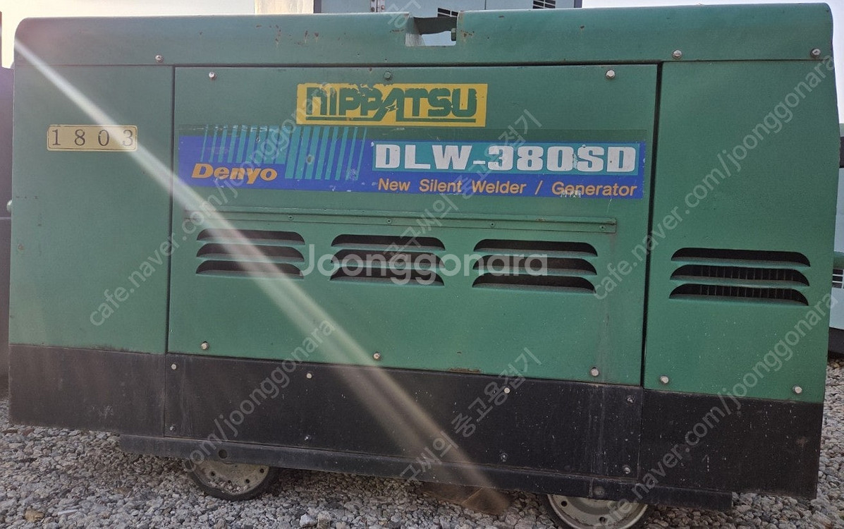 ［판매］중고 덴요( DENYO) DLW 380SD 2인...--3