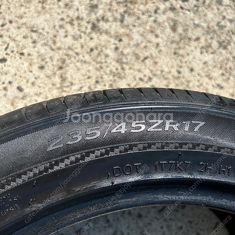 235 45 17 한국 벤투스 S2 AS 중고 타이어 ...--3