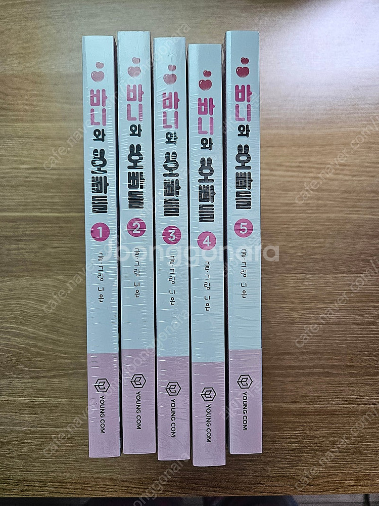 바니와 오빠들 1-5권 판매합니다--1
