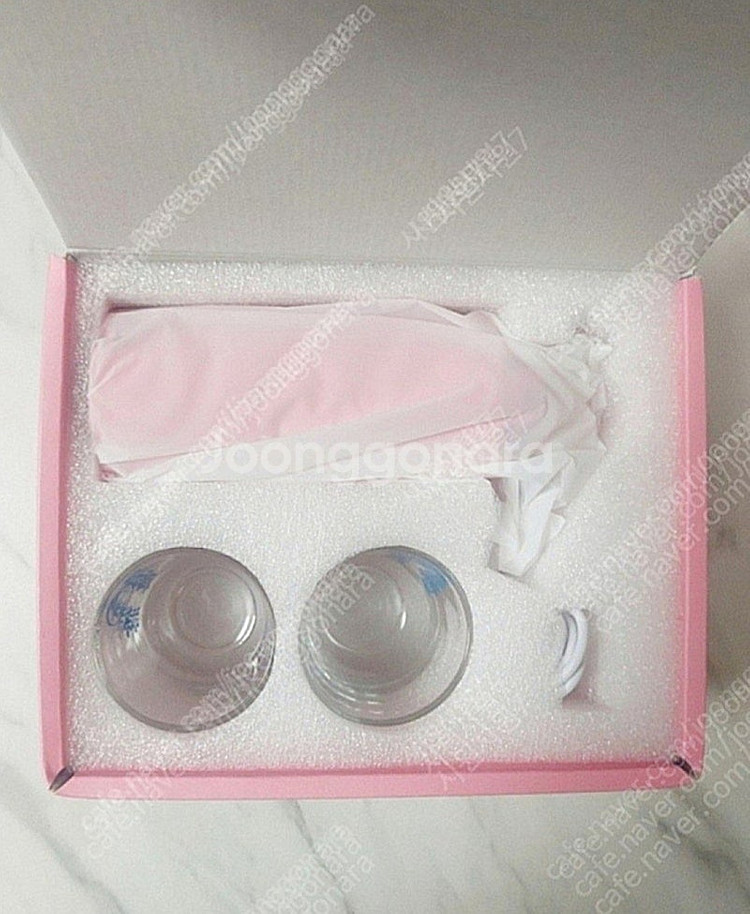 진로 파랑두꺼비 소주 디스펜서+글라스(진로잔2개) 기프...--6