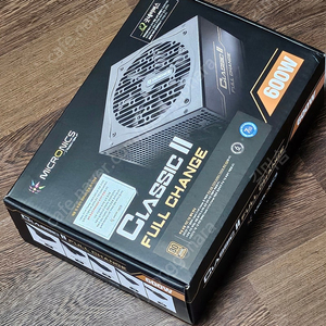 마이크로닉스 클래식2 풀체인지 80플러스 600W 파워 (박스 정품)