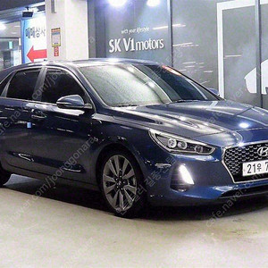 현대 i30 중고 i30 파란색 2018년식 61,399km 1.6 터보 스포츠 프리미엄 중고차이자