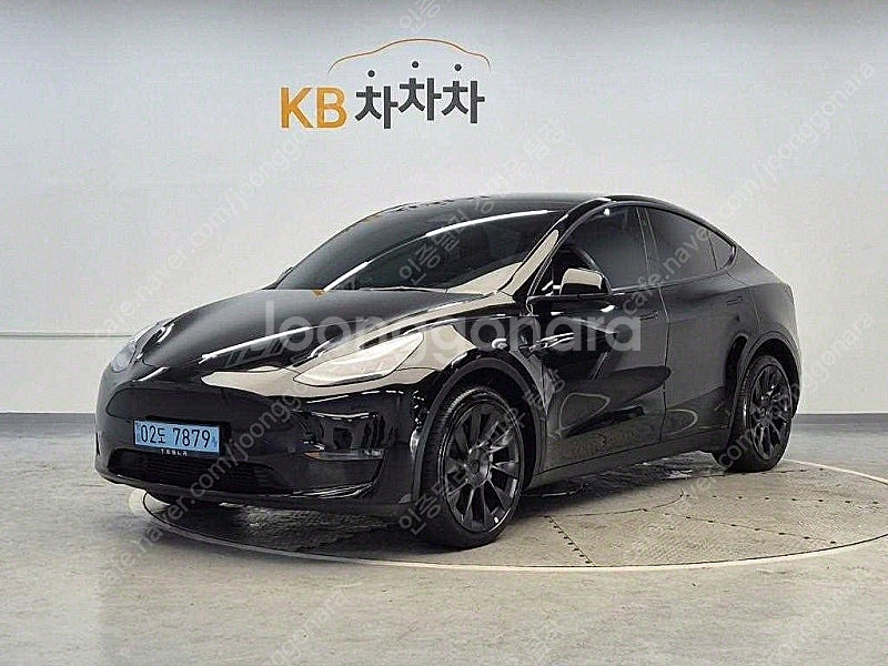 테슬라 모델 Y 중고차 모델Y 검정색 2021년식 32...--0