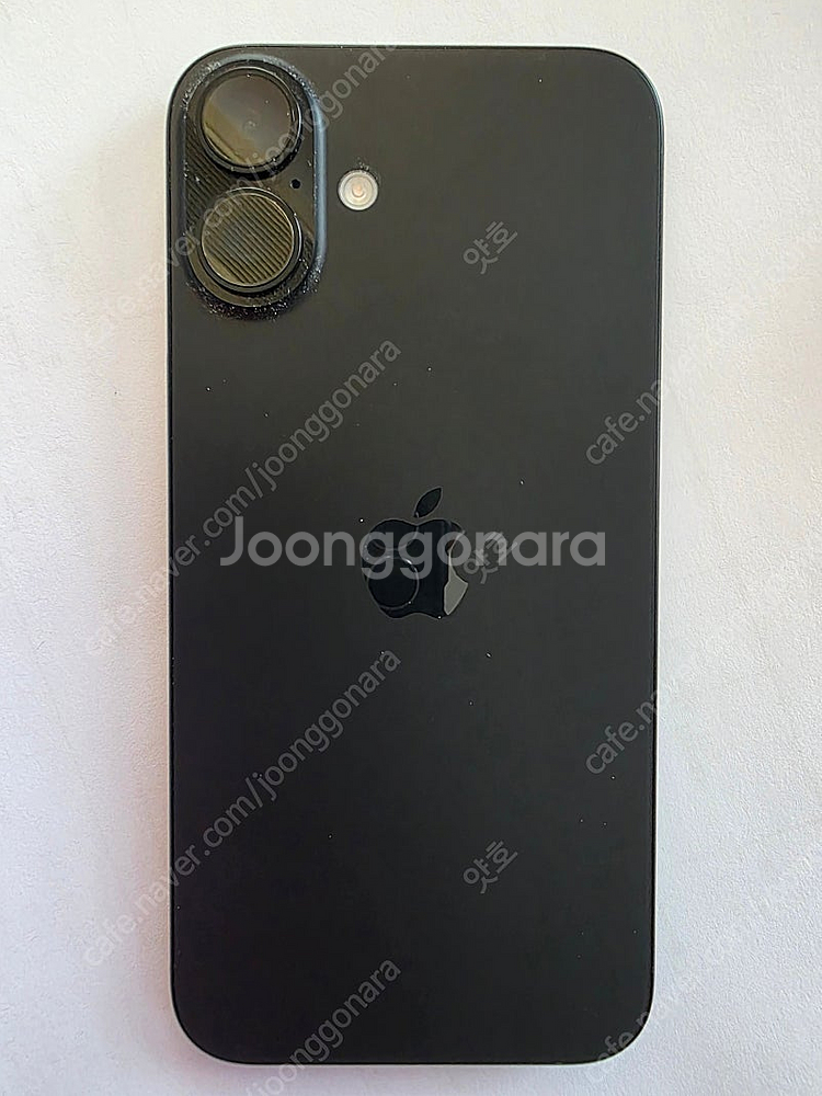 아이폰 16 플러스 검은색 (원박스 포함)+ UAG 패...--2