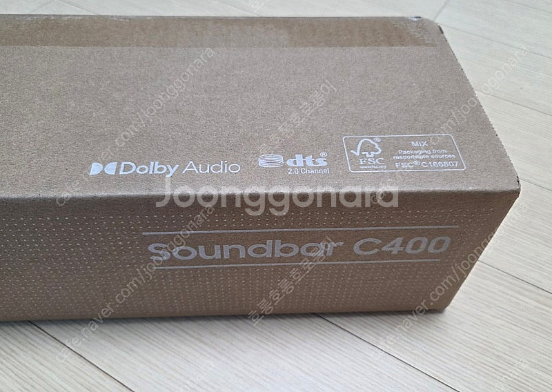 삼성 사운드바 HW-C400 미개봉 새제품 팝니다.--2