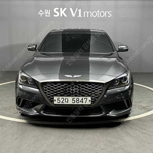 제네시스 G80 중고차 할부 제네시스 중고 가격 중고 제네시스 중고차 회색 2018년식 62,431km 3.3 GDI AWD 프레스티지 개인사업자 차량구매