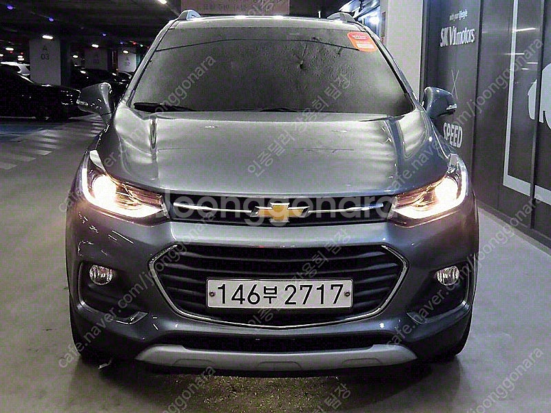 쉐보레 트랙스 중고 구매 쉐보레 중고 회색 2019년식...--2