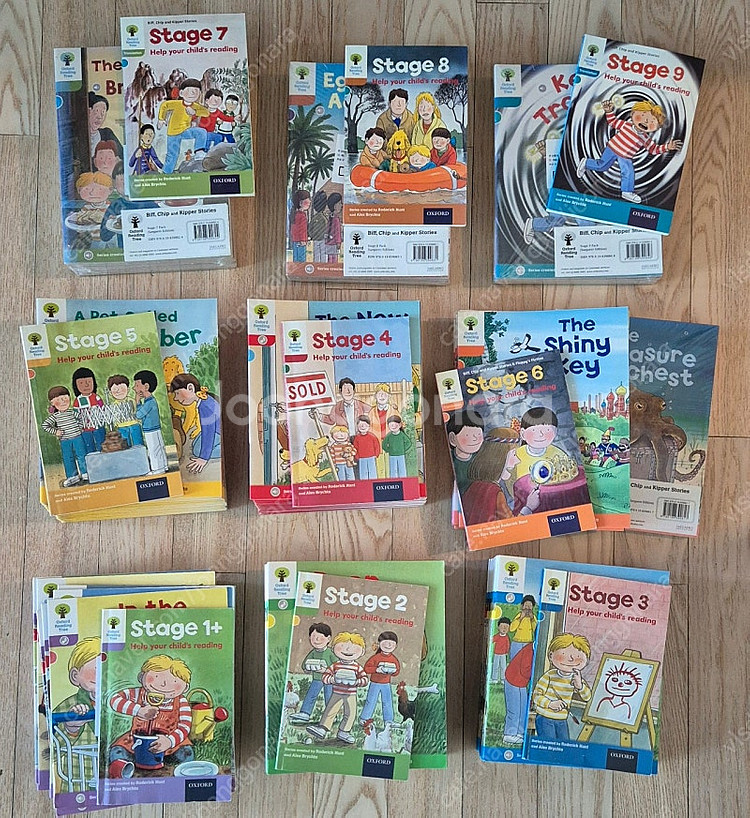 ort 1-9단계(미개봉포함)택포- 옥스포드리딩트리,오...--0