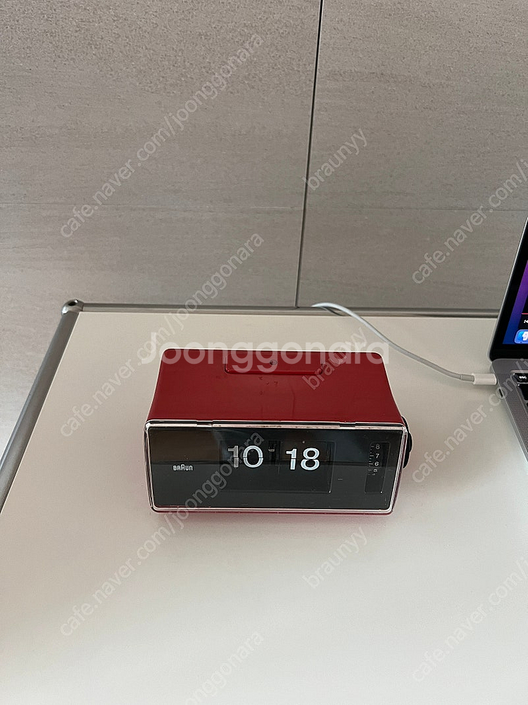 브라운 디터람스 Flip Clock 탁상시계 Phase...--1