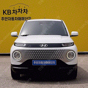 현대 캐스퍼 중고 캐스퍼 중고차 흰색 2023년식 1.0 가솔린 밴 스마트 법인차량 세금혜택