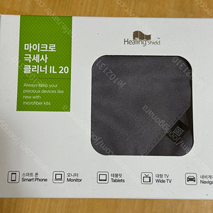 힐링쉴드 TV 모니터 노트북 태블릿 마이크로 극세사 액정 클리너 IL20