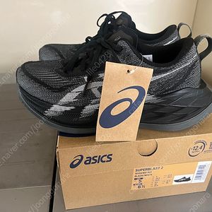 아식스 슈퍼블라스트2 블랙 올검