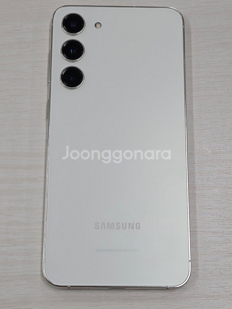 갤럭시 S23플러스 크림색상 256용량 새상품컨디션 초...--0