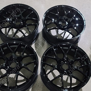HRE 블랙유광 19인치 사제휠 PCD120 대품판매20만원