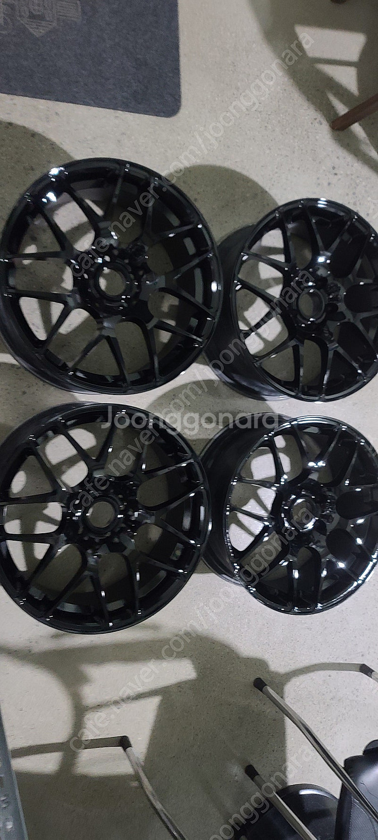 HRE 블랙유광 19인치 사제휠 PCD120 대품판매2...--3