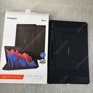 갤럭시 탭 S7/S8 플러스 슈피겐 러기드아머프로 플립 케이스
