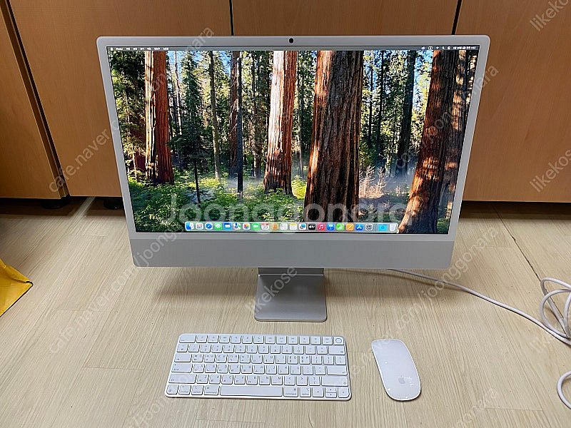 아이맥 M4 24GB 1TB 애케플 실버색상 팝니다~~...--0