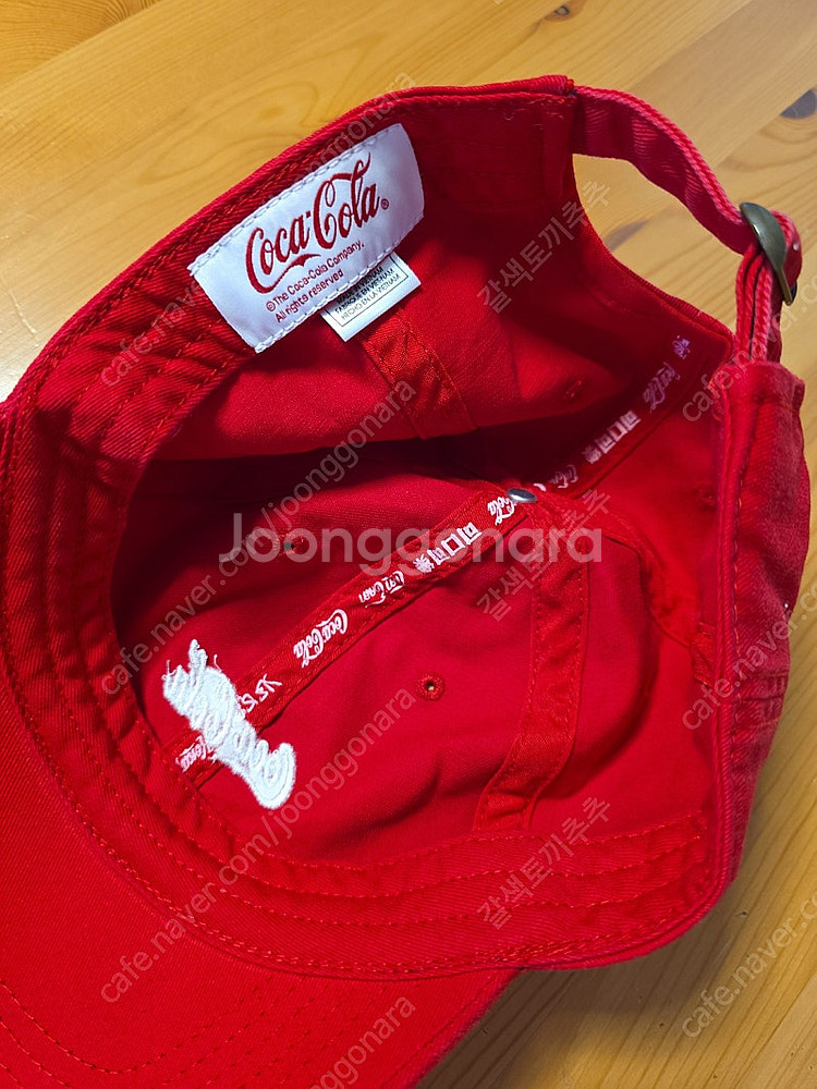 코카콜라 모자 캡모자 야구모자 볼캡 레드 빨간모자 남녀...--1