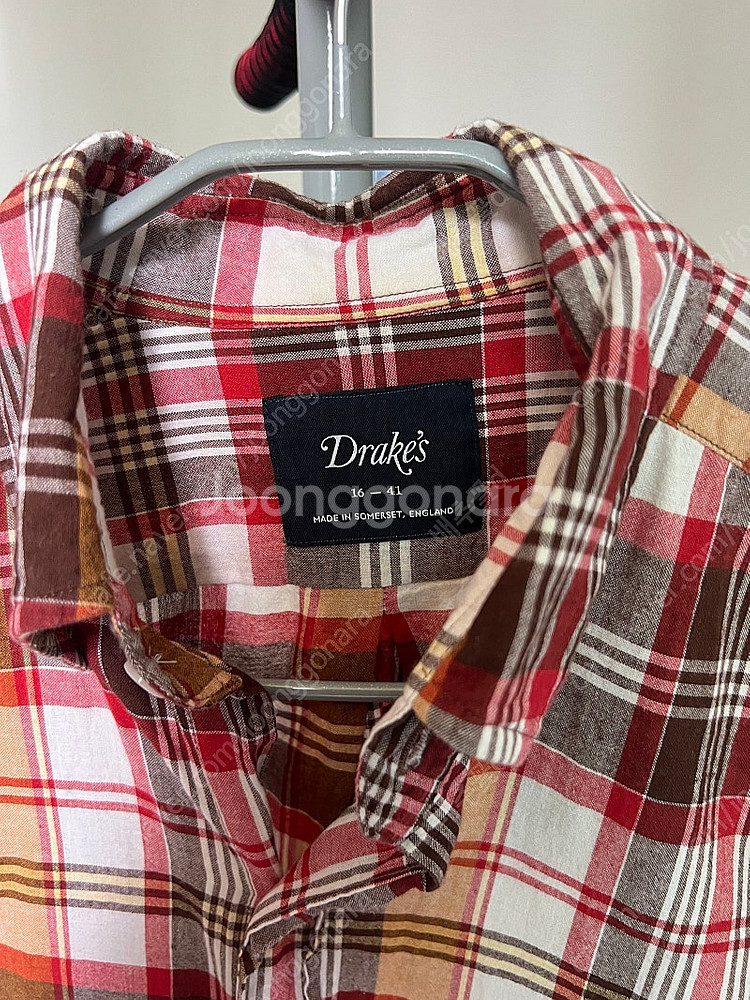 드레익스 Brown and Red Madras Chec...--1