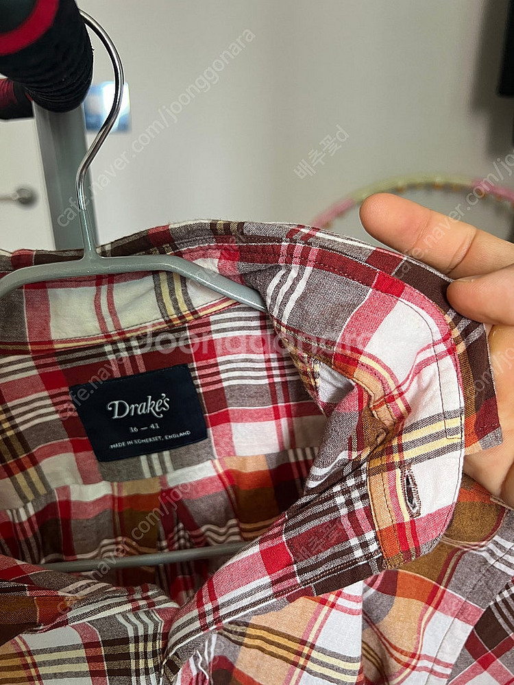 드레익스 Brown and Red Madras Chec...--3