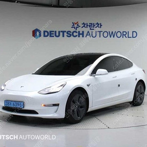 모델3 중고 테슬라 중고 흰색 2020년식 50,832km 롱 레인지 중고자동차시세표