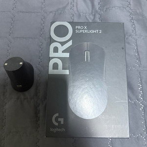 로지텍 지슈라2 / PRO X SUPERLIGHT 2 마우스 충전독 포함입니다
