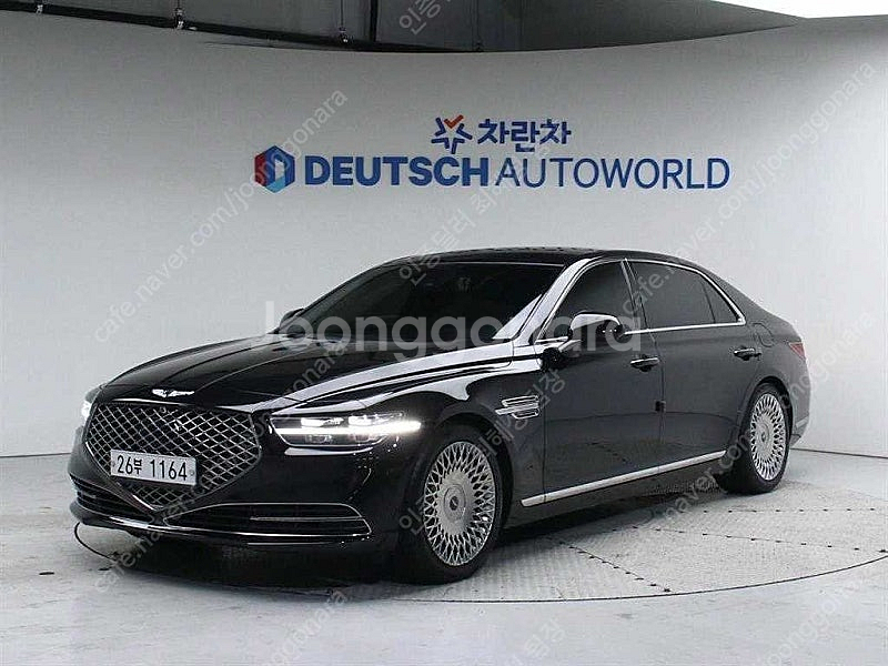 제네시스 G90 중고차 가격 제네시스 중고 검정색 20...--0