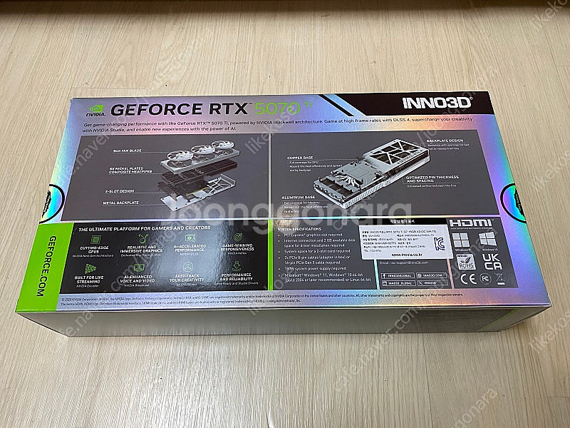 INNO3D 아이노비아 지포스 RTX 5070 Ti O...--0