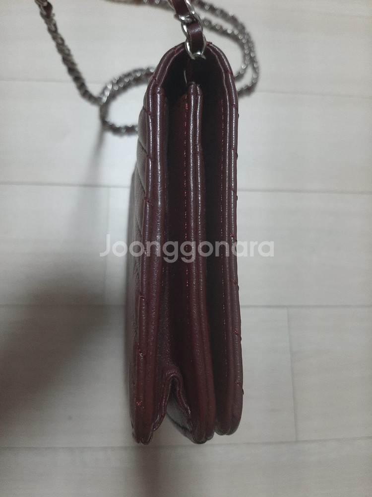 잔도리 천연가죽 woc 체인백(샤넬 woc 쉐브론 스타...--8