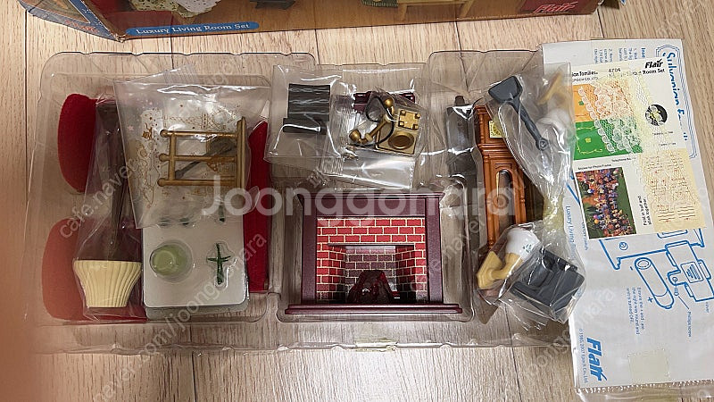 실바니안 올드 레어 럭셔리 리빙룸 세트 미사용품--1
