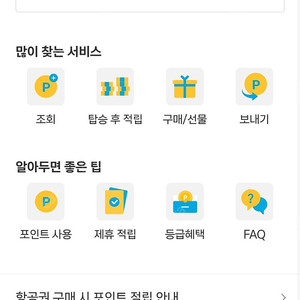 제주항공 포인트