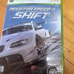 xbox360 니드포스피드 시프트 정발 상태S급 싸게 팝니다.만원