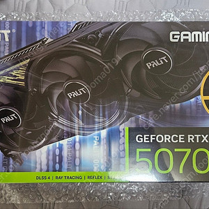 PALIT RTX 5070Ti GAMINGPRO D7 16GB 미개봉 이엠텍