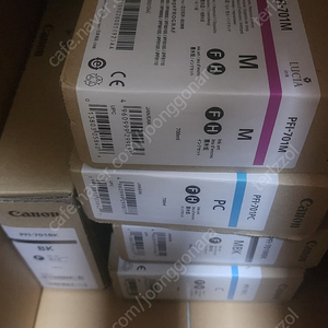 캐논 플로터 pfi301,701 잉크판매합니다