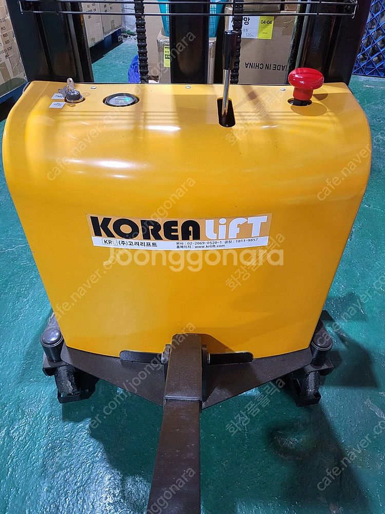 고려리프트 반자동 반전동 포크리프트 스태커 SPN-10...--2