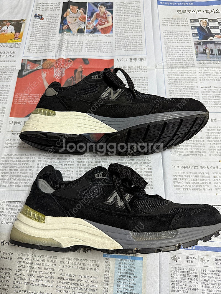 뉴발란스 992 BL(블랙) 255--1