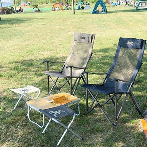 지프 캠핑 하이 릴렉스 투인원 체어 나이트 2개 일괄