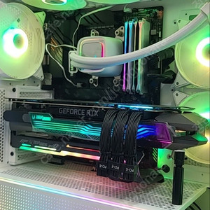 게임용 조립컴퓨터 AMD 라이젠7 5800X3D 32g 1T RTX 3080Ti LG게이밍모니터 울트라기어 27GP750 (27인치)240Hz