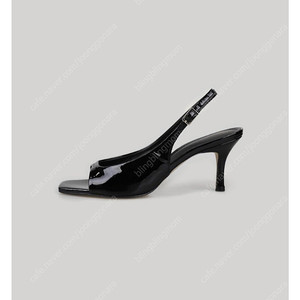 엘보른 리디아 슬링백 펌프스 235 Lydia Sling-back Pumps 새상품 /블랙페이던트 엘보른 구두 펌프스 블랙슈즈 블랙힐 택포