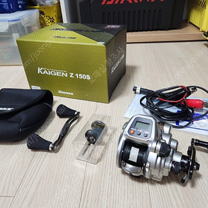 소형전동릴 카이젠z150s 팝니다. 풀박스 35만